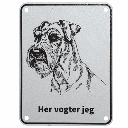 Riesenschnauzer - Her vogter jeg