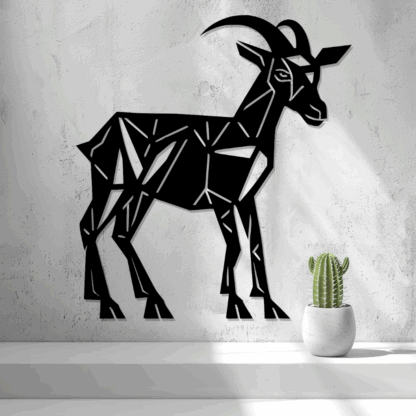 2D Low Poly Goat