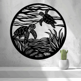 2D Turtles in Ocean